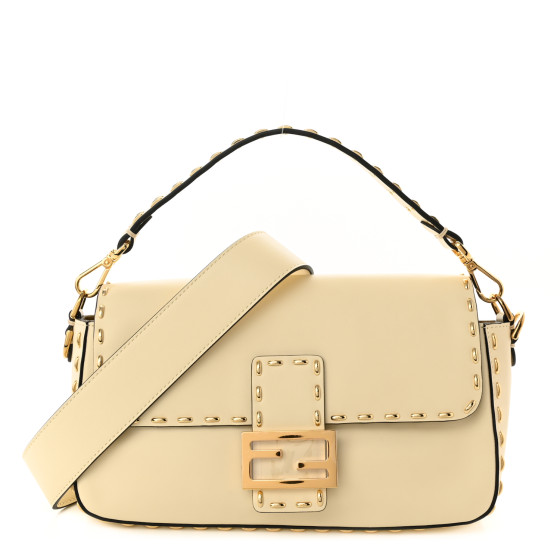 Vitello King Metal Stitch Baguette Pergamena