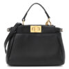 Nappa Micro Peekaboo Iconic Satchel Black
