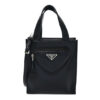 Vitello Daino Mini Pocket Tote Black