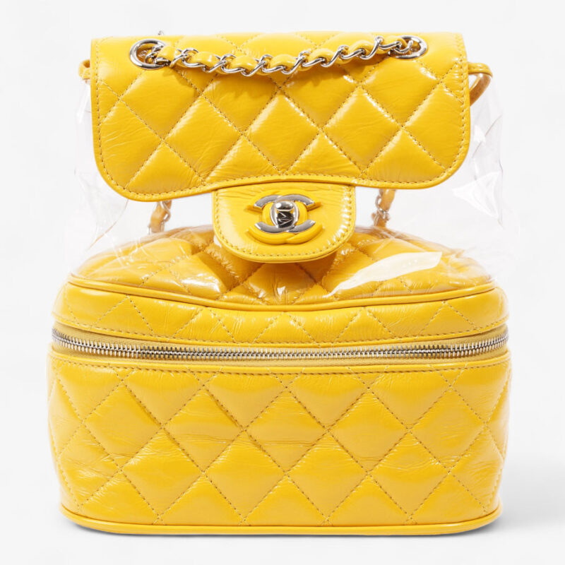 Aquarium Backpack Yellow PVC