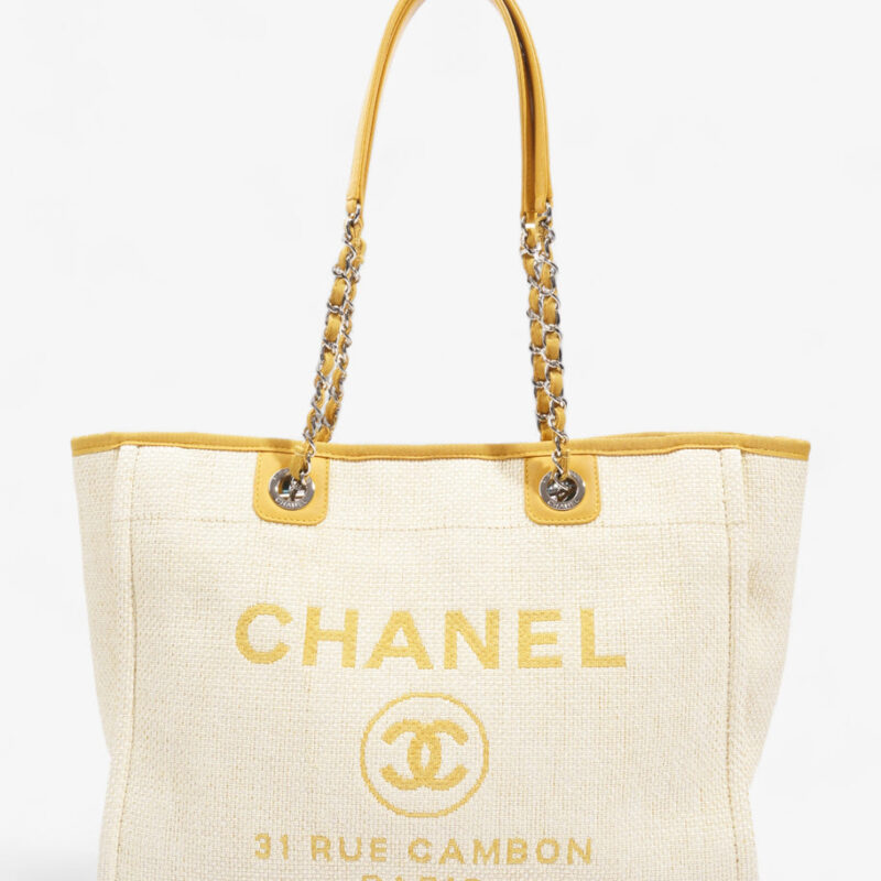 Deauville Pale Yellow Canvas Small