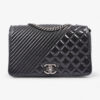 Coco Boy Flap  Black Lambskin Leather